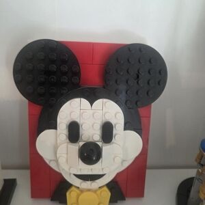 Lego Mickey Mouse Puzzle - Red, Black, White, Yellow